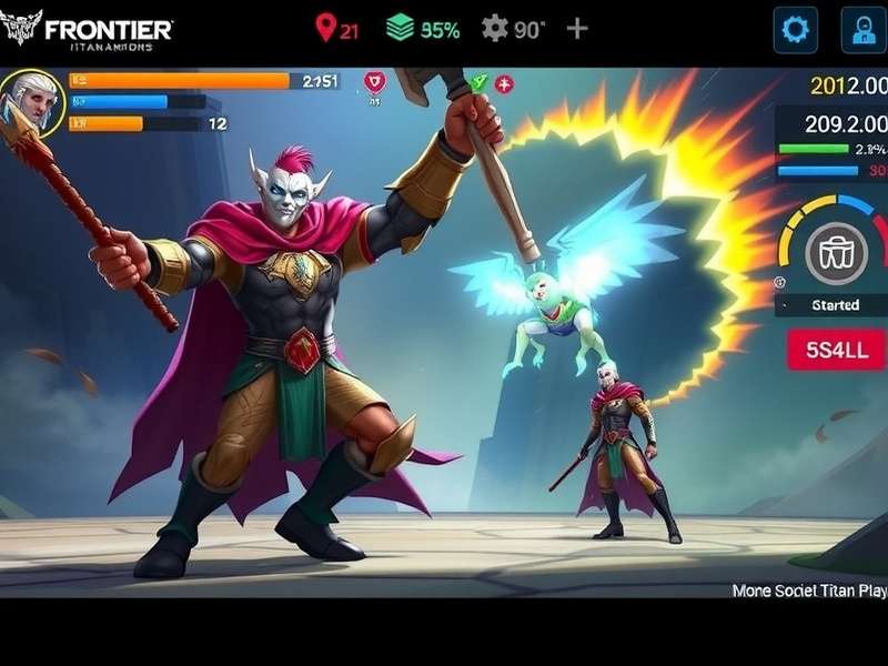 Frontier Titan Champions gameplay screenshot